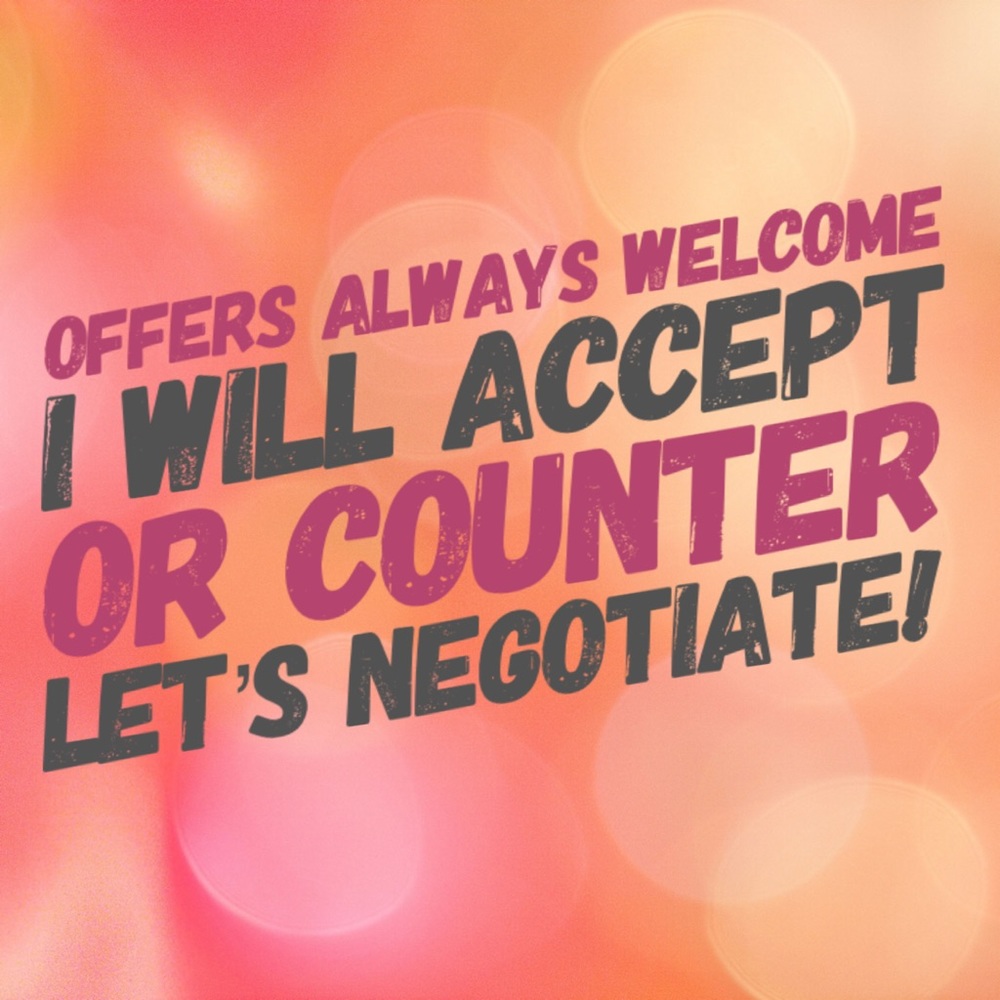 Let’s negotiate!‎